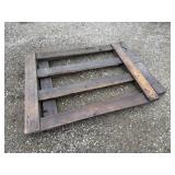 (2) 5 foot wooden Gates