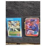 Greg Maddux 2 Rookie Cards
