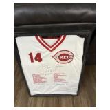 Pete Rose autographed framed Jersey limited 500,