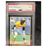 1985 Donruss Rickey Henderson PSA 9