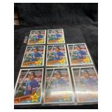 1985 Topps Ryan Sandberg Lot of 8 AllStar 713