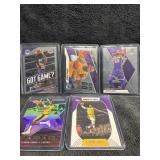 LeBron James lot of 5 cards