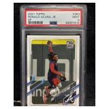 2021 Topps SP Ronald Acuna PSA 9