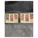 1980 Magic Johnson 2 card lot,