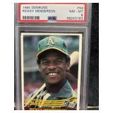 1984 Rickey Henderson PSA 8