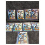 1990 Topps Ken Griffey Jr (9) cards bloody elbow