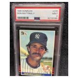 1985 Donruss Don Mattingly PSA 9