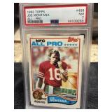 1982 Topps Joe Montana All Pro PSA 7