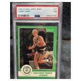 1984 Star Larry Bird PSA 7 card #15