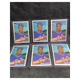 1985 Topps Dwight Gooden RC lot of 6