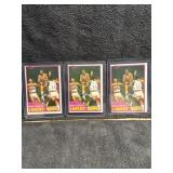 1981 Topps Magic Johnson Qty 3 2nd year cards o
