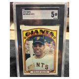 Willie Mays 1972 Topps SGC 5
