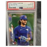 2020 Topps Chrome Bo Bichette PSA 10 SP Image