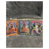 Zion Williamson lot of 3 2nd year specials