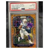 2020 Panini Prizm Jonathan Taylor PSA 10 Lazer