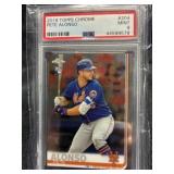 2019 Topps Chrome Pete Alonso RC PSA 9