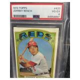 1972 Topps Johnny Bench PSA 4