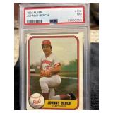 1981 Johnny Bench PSA 7