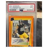 2021 Donruss Pat Freiermuth Auto PSA 9
