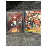 Qty 2 Priest Holmes Autographed cards No