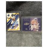 Qty 2 LaDainian Tomlinson Autographed cards no