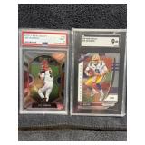 Joe Burrow 2 RCï¿½s Graded 9