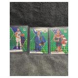 Stephen Curry lot of 3 Mosaic Green 2019