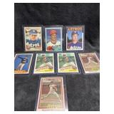 Qty 8 Nolan Ryan Cards from 80ï¿½s