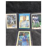 Bo Jackson lot of 4