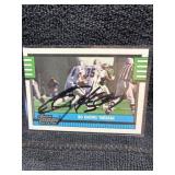 1990 Topps Bo Jackson Autographed no