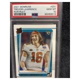 2021 Donruss Trevor Lawrence Portait PSA 10