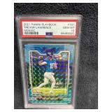 2021 Panini Playbook Trevor Lawrence Mosaic PSA 10