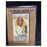 Kwag-Hyun Kim Auto Allen Ginter