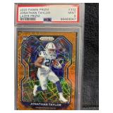 2020 Panini Prizm Jonathan Taylor PSA 9 Lazer
