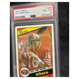 1984 Topps Joe Montana PSA 8
