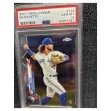 2020 Topps Chrome Bo Bichette PSA 10