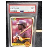 1983 Donruss Tony Gwynn RC PSA 9