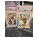 1984/1985 Topps Tony Gwynn PSA 8-7,2 cards