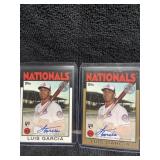 2021 Topps Luis Garcia Autoï¿½s, Gold 46/50