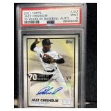 2021 Topps Jazz Chisholm Auto PSA 9 RC