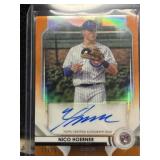 2020 Bowman Sterling Nico Hoerner Orange Auto