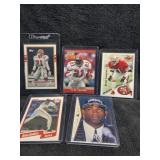 Dion Sanders 5 card lot