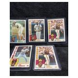 1984 Topps star lot of 5, Great shape