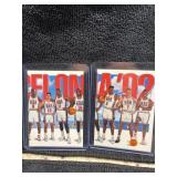 1992 Skybox USA Dream team 2 cards, Jordan,