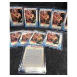 1989/90 Fleer Larry Bird Sticker lot of 10