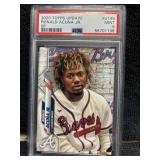 2020 Topps Ronald Acuna JR. SP PSA 9