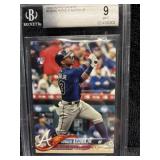 2018 Topps Update Ronald Acuna Jr. Beckett 9