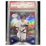 2016 Bowman Platinum Corey Seager PSA 10 RC