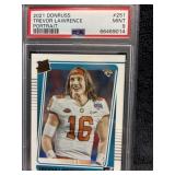 2021 Donruss Trevor Lawrence RC PSA 9