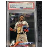 2018 Topps Chrome Update Ronald Acuna JR. PSA 10